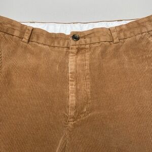 Brooks Brothers 346 Corduroy Pants 38x30 (36x28) Mens Brown Preppy VGUC